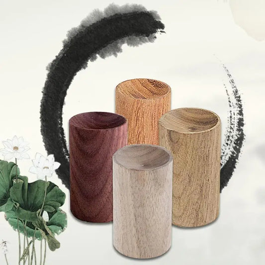 Essential Oil Diffuser Container Slowly Volatile Cherry Wooden Essential Oil for Sleep Push Oil Car Yoga Aromatherapy Inhaler