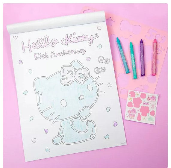 Hello Kitty 50th Anniversary 2-in-1 Sketch & Jewelry Studio, 400 pc.