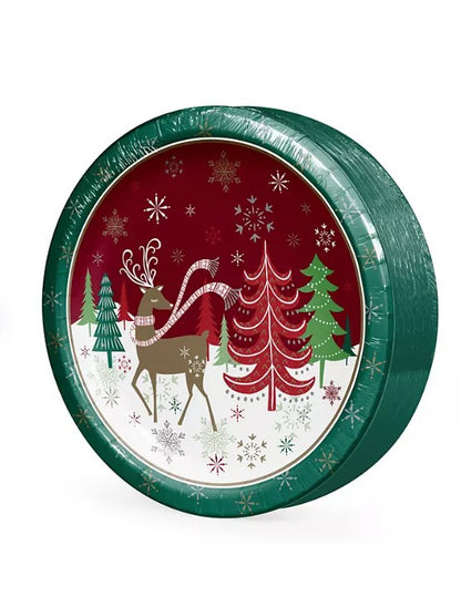 Member's Mark Holiday Dinner Paper Plates, 10", 85 ct.