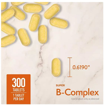 Member's Mark Super B-Complex Tablets, 300 ct.