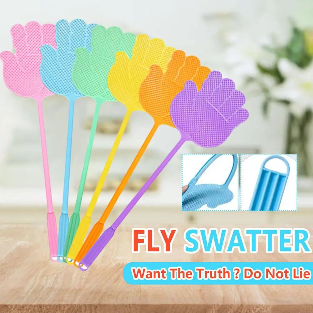 Shaped Fly Swatter Plastic Fly Swatters Mosquito Control Insect Killer Accessories Home Pest Kitchen N2b4