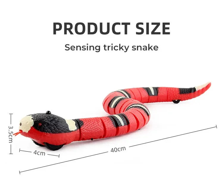 Smart Sensing Cat Toys Interactive Automatic Eletronic Snake