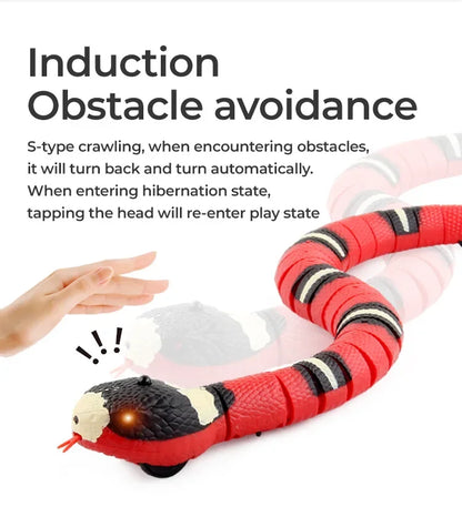 Smart Sensing Cat Toys Interactive Automatic Eletronic Snake