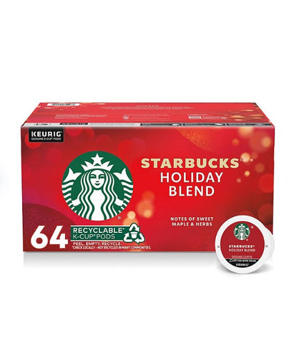 Starbucks Holiday Blend Coffee K-Cups, 64 ct.