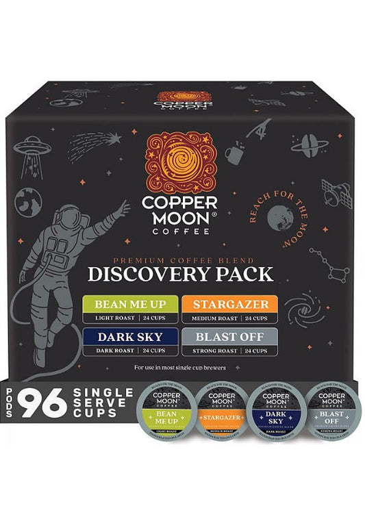 Copper Moon Coffee Single Serve Cups, Discovery Pack 96 ct.