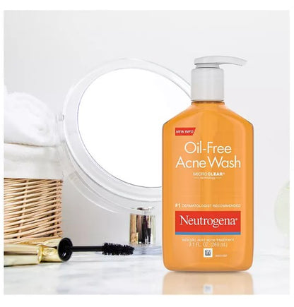 Neutrogena Oil-Free Acne Face Wash, 9.1 fl. oz., 2 pk.