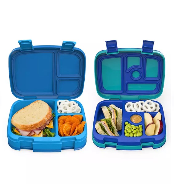 One Bentgo Fresh and One Bentgo Kids Lunch Box, Choose Color