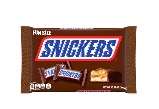 snickers fun size bars