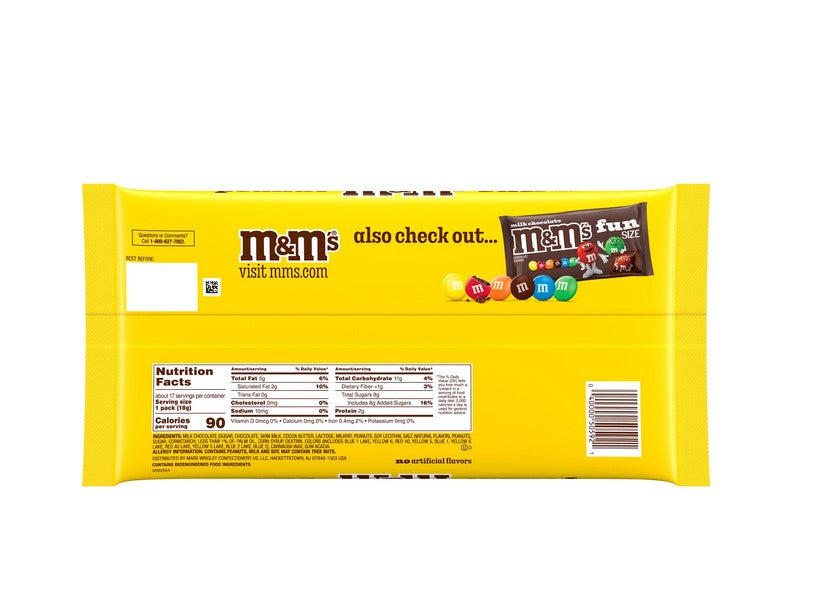 M&M's Fun Size Peanut Milk Chocolate