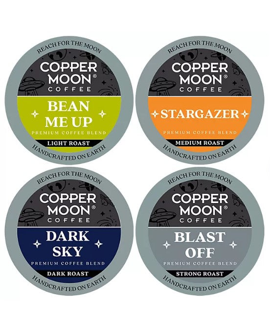 Copper Moon Coffee Single Serve Cups, Discovery Pack 96 ct.