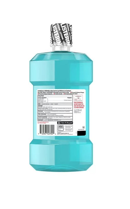 Listerine Cool Mint Antiseptic Mouthwash, 50.7 fl. oz., 2 pk.