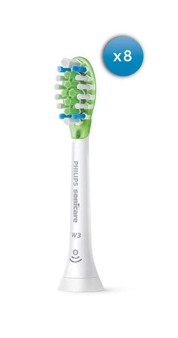 Philips Sonicare W3 Premium White Replacement Brush Heads, 8 ct.