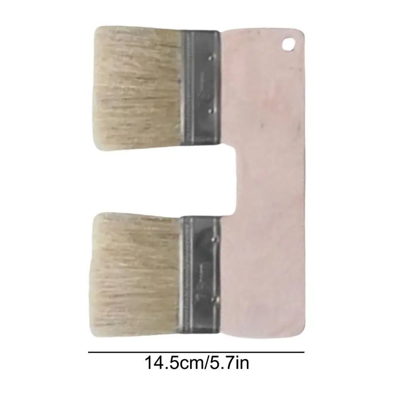 Double Paint Brush | Brushes for Acrylic Painting | 3-inch Double Brush Wall Brush Painting Tool Texture Brush for Art Craft