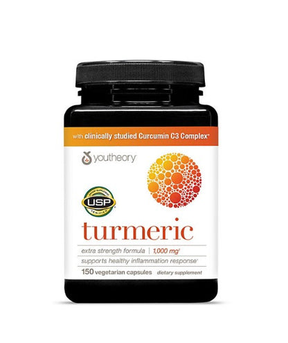 Youtheory Turmeric Extra Strength Capsules 150 ct.